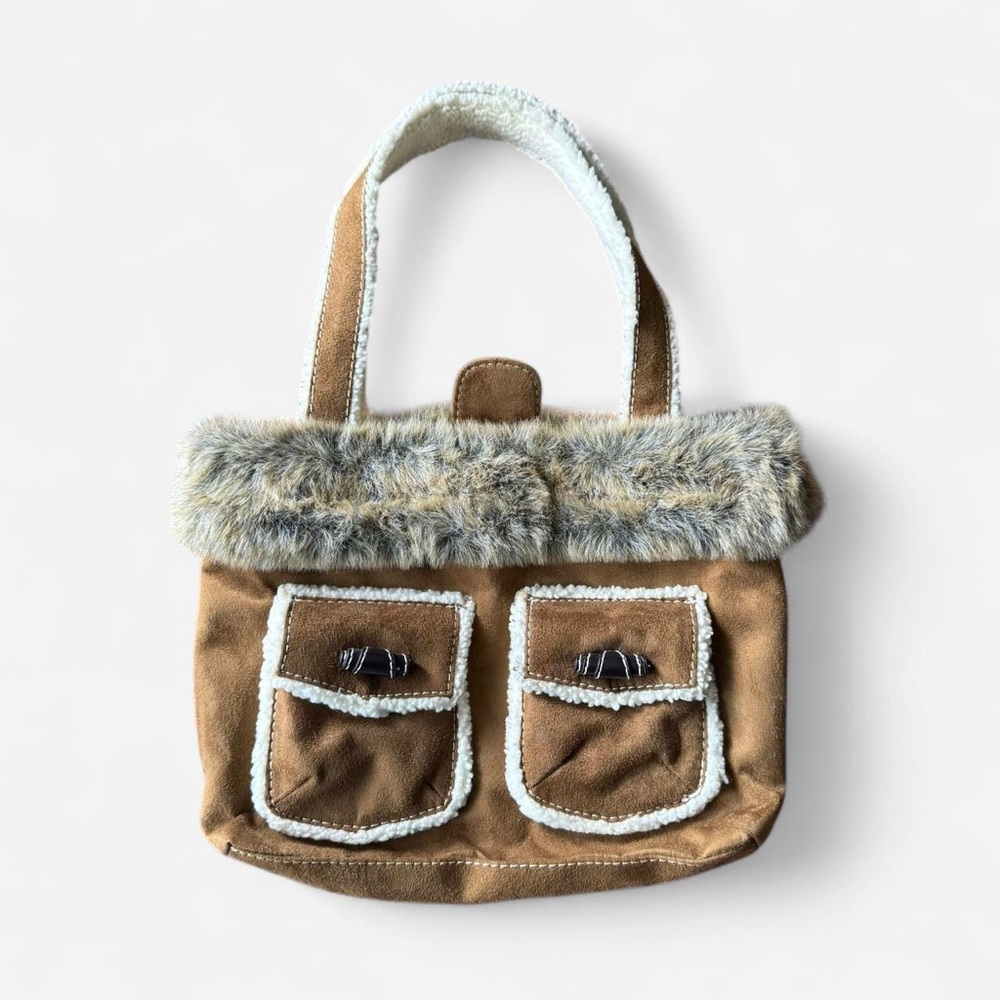Vintage fur bag